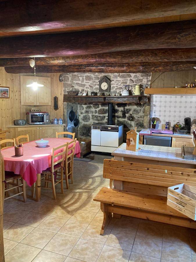 Location de vacances pour 7 personnes, avec vue et terrasse, adapté aux familles à Allanche - 2