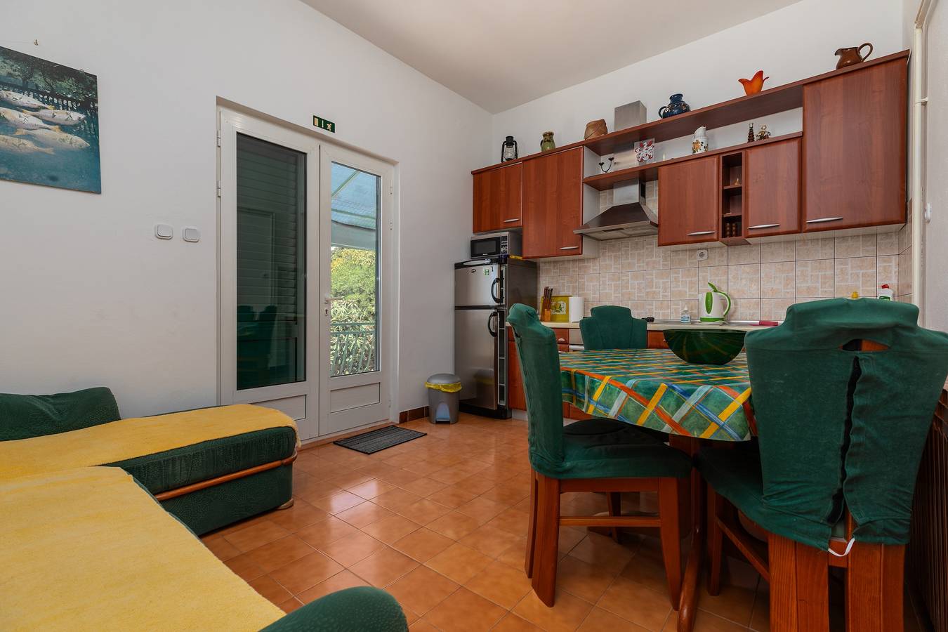 Cały apartament, Apartamenty typu studio z tarasem i widokiem na morze Brist, Makarska As-22463-a in Brist, Riwiera Makarska