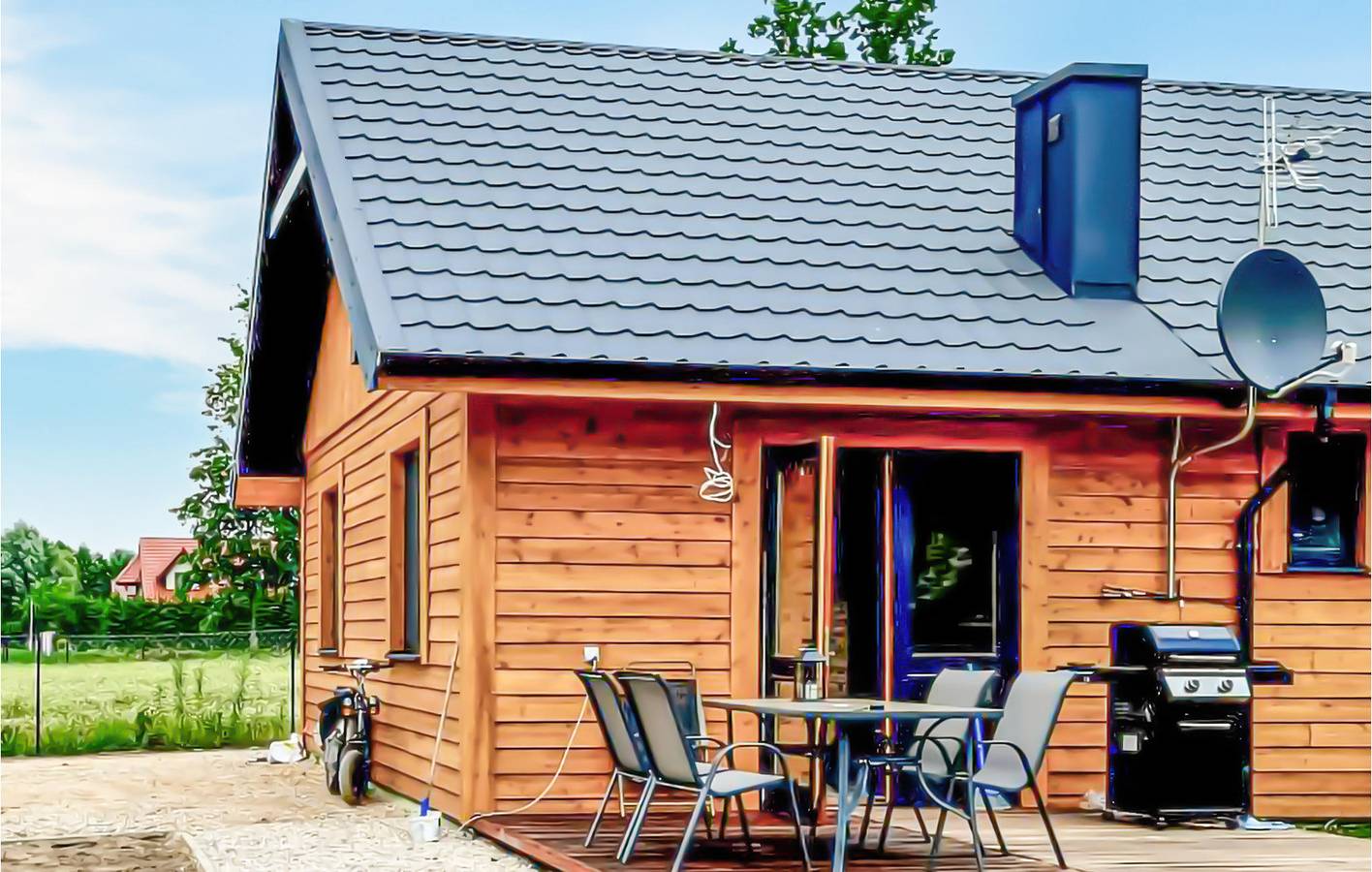 Ferienhaus für 6 Personen mit Terrasse in Ermland-Masuren