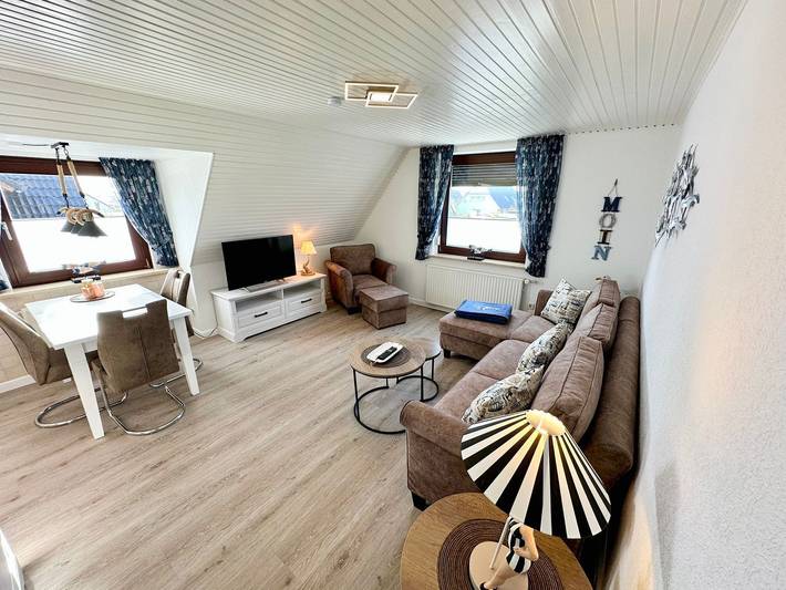 Ganze Wohnung, Komfortable Wohnung West in Westerland mit Garten, Wlan und moderner Ausstattung in Tinnum, Sylt (Gemeinde)