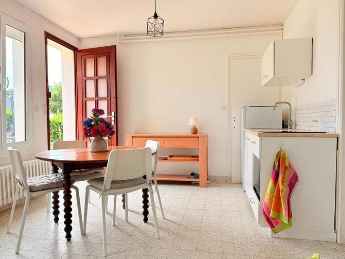 Maison d’hôte pour 2 personnes, avec terrasse et jardin, animaux acceptés