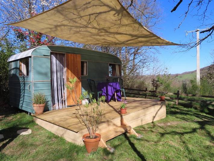 Camping pour 2 personnes, avec Vue