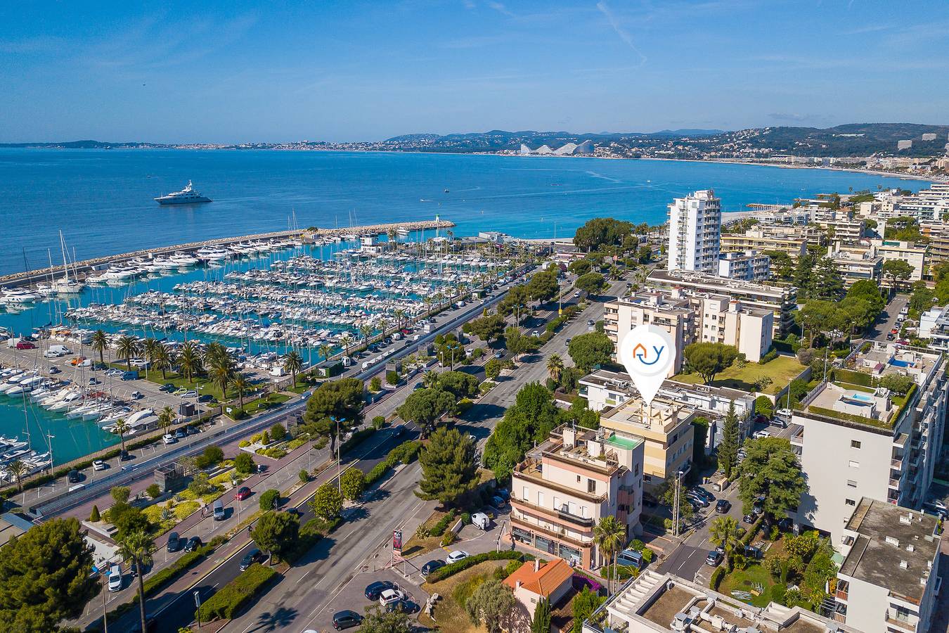 Geheel appartement, Castel du Port in Saint-Laurent-du-Var, Cannes regio