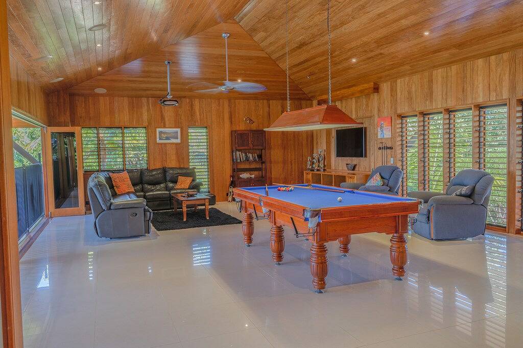 Balinese Resort Style House, Meerblick, Pool mit Nasskante in Mackay Region