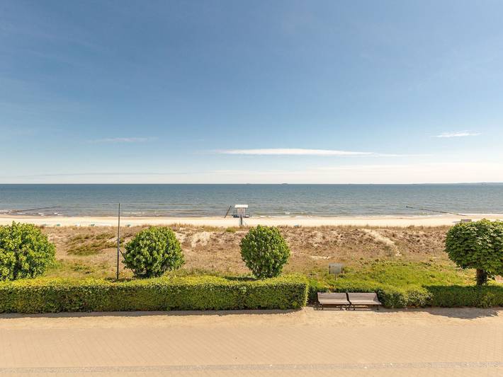 Ferienwohnung für 4 Personen, mit Balkon und Meerblick sowie Seeblick in Heringsdorf - 2