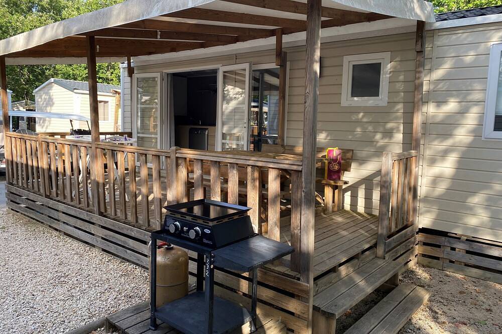 Mobilhome 6 Pers - 3Ch - Climatise - camping 5* in Lagorce, Ardèche