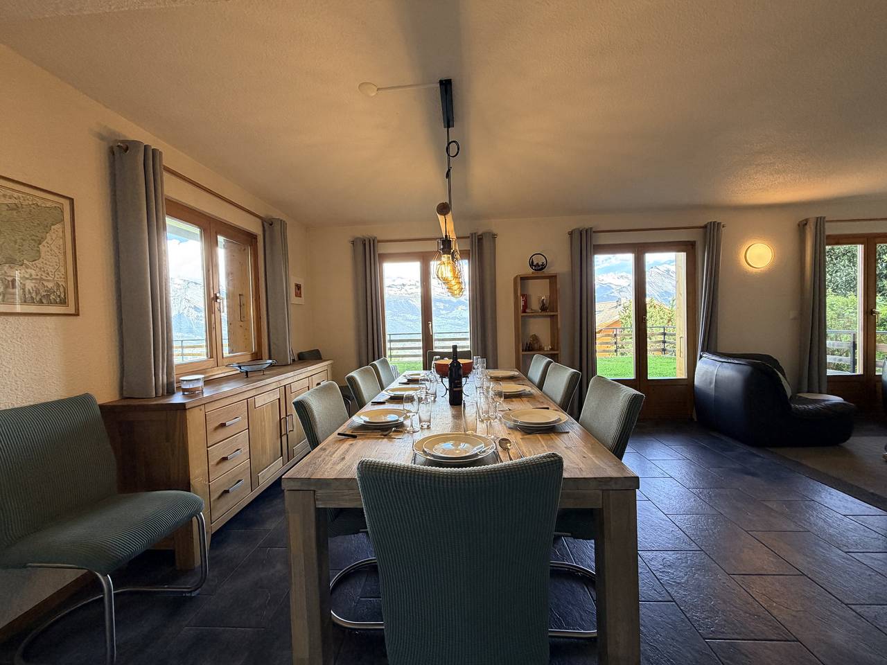 Mont Bijou Mountain & Quiet chalet 10 pers in Veysonnaz, Alpes valaisannes