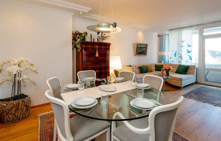 Ferienwohnung für 4 Personen, mit Balkon und Sauna - 1