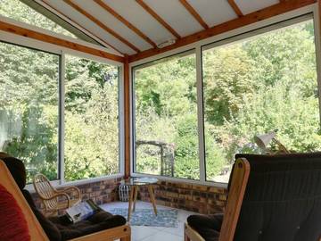 Gîte pour 7 personnes, avec jardin et vue à Chaumont