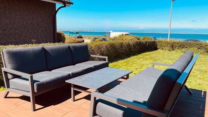 Ferienhaus mit Meerblick für 5 Personen, mit Terrasse und Garten sowie Ausblick, kinderfreundlich in Heiligenhafen