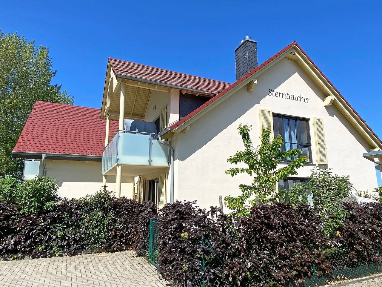 Ganze Ferienwohnung, F: Haus Sterntaucher Whg 06 mit Kamin & Balkon - Haus Sterntaucher Whg 06 mit Kamin & Balkon in Thiessow, Mönchgut