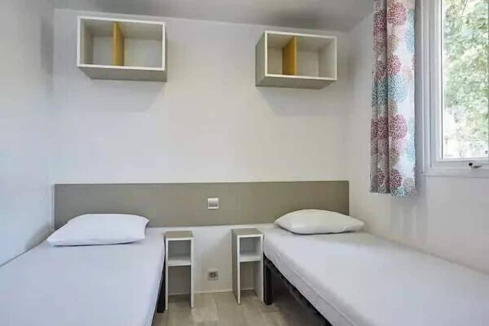Mobil-home | Comfort | 2 Ch. | 4/6 pers. | Terrasse surélevée | A/C in Vic-la-Gardiole, Côte méditerranéenne (France)
