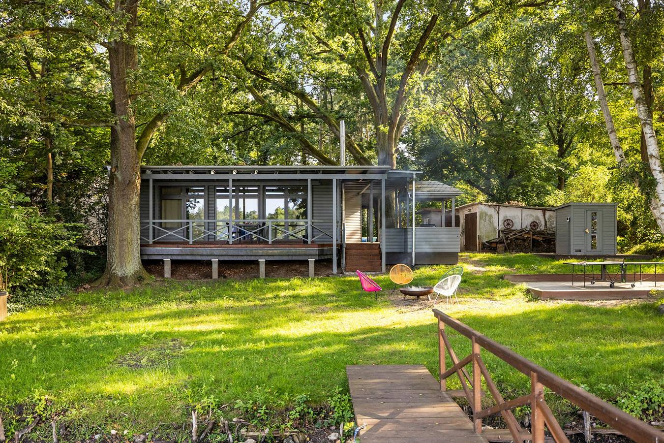 Gemütliches Holzhaus am See in Falkensee, Havelland