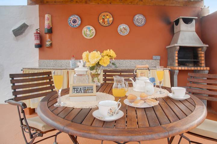 Casa rural para 8 personas, con jardín y jacuzzi en Vega de San Mateo - 4