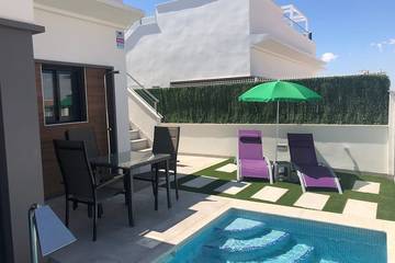 Casa rural para 4 personas, con terraza y jardín en San Javier