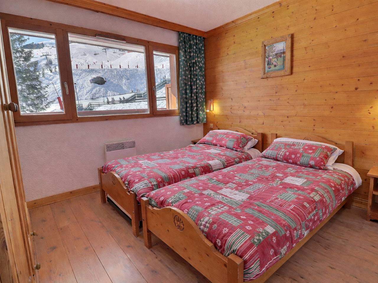 Ganze Wohnung, Gemütlich für 4 mit Sonnigem Balkon in Méribel-Mottaret, Les Allues