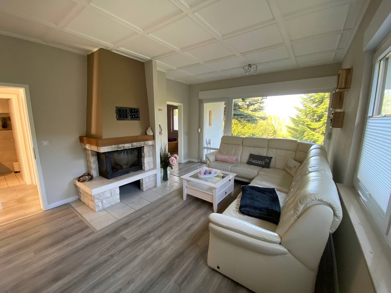 Die kleine Lodge, freistehend, direkte Waldlage, Terrasse, Garten, Grill, Wlan in Wienrode, Blankenburg