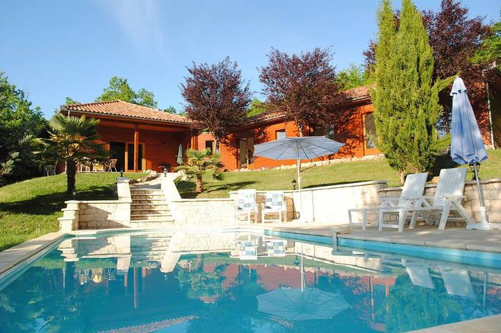 Maison de vacances pour 8 personnes, avec jardin, animaux acceptés