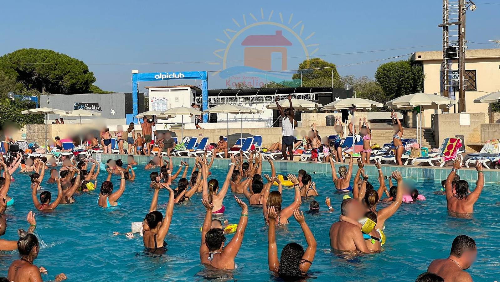 Holiday Home "Kastalia - La Relax" with Sea View, Shared Pool and Wi-Fi in Ragusa, Ragusa provins