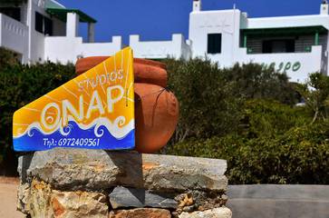 Gîte pour 2 personnes, avec jardin et vue, animaux acceptés dans Koufonisia