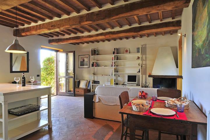 Ganze Wohnung, Schöne Wohnung in San Gimignano - Roccaiacasa'70 in San Gimignano, Chianti