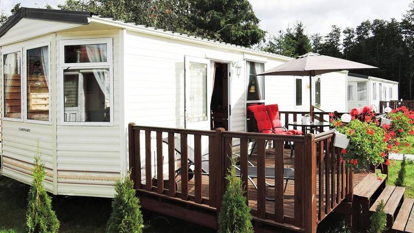 Camping für 4 Personen, mit Garten, mit Haustier in Polen