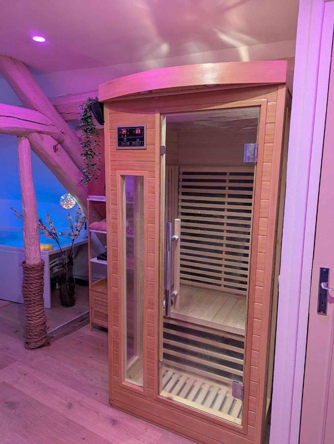 Location de vacances pour 2 personnes, avec sauna ainsi que jacuzzi et terrasse à Andryes - 4