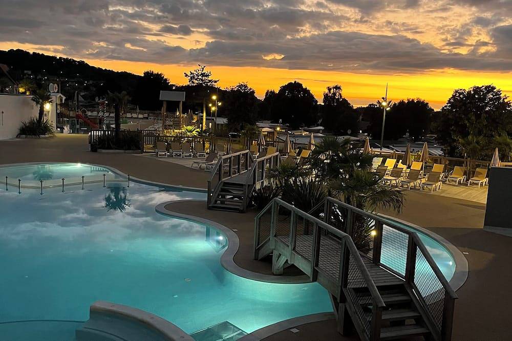 Mobilhome in a 5* campsite with heated swimming pools in Saint-Sauveur-de-la-Mer, Lisieux und Umgebung