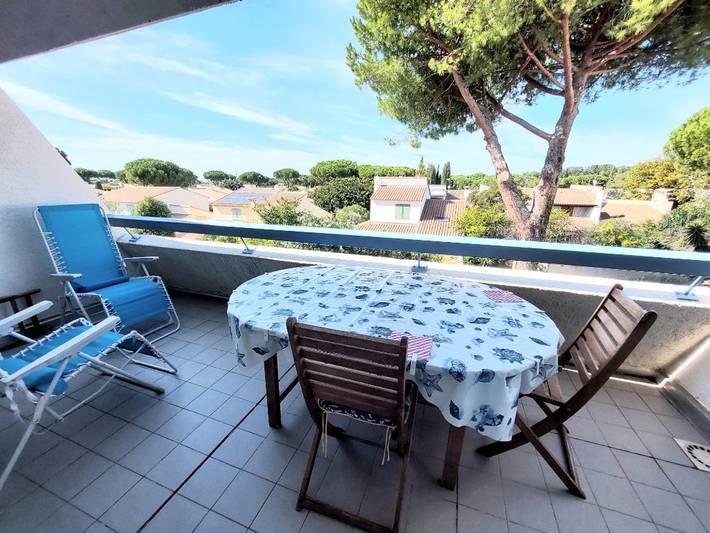 Appartement de vacances pour 4 personnes, avec terrasse, animaux acceptés