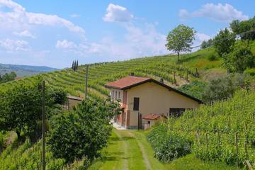 Gîte pour 6 personnes, avec jacuzzi et jardin à Nizza Monferrato