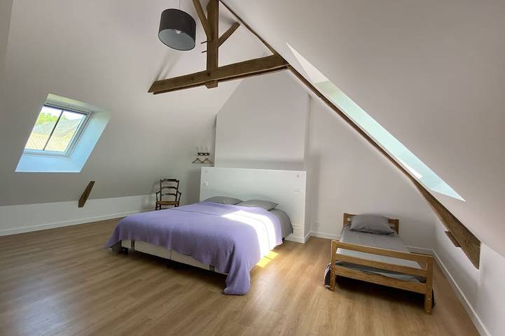 200 m2 Haus für 10 Personen mit beheiztem Pool in Sainte-Anne-sur-Vilaine, Redon und Umgebung