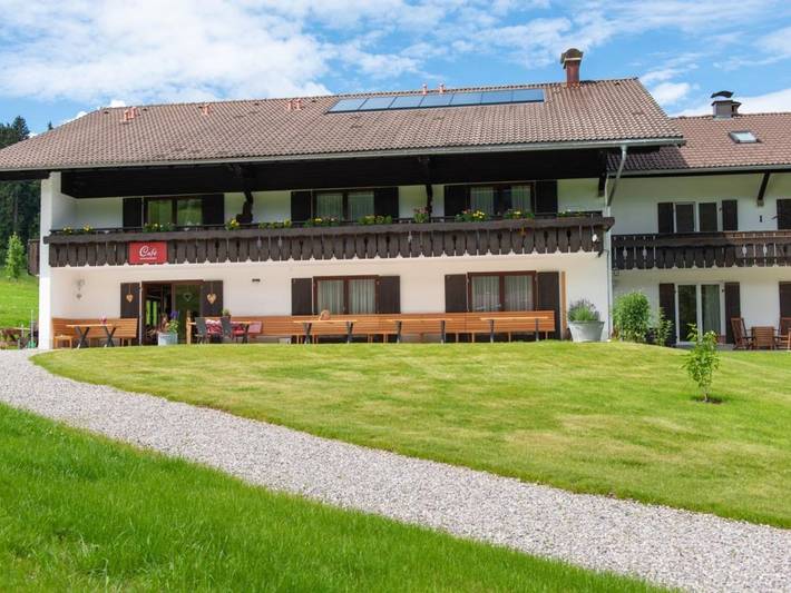 Hütte für 3 Personen, mit Garten und Balkon, kinderfreundlich in Pfronten - 2