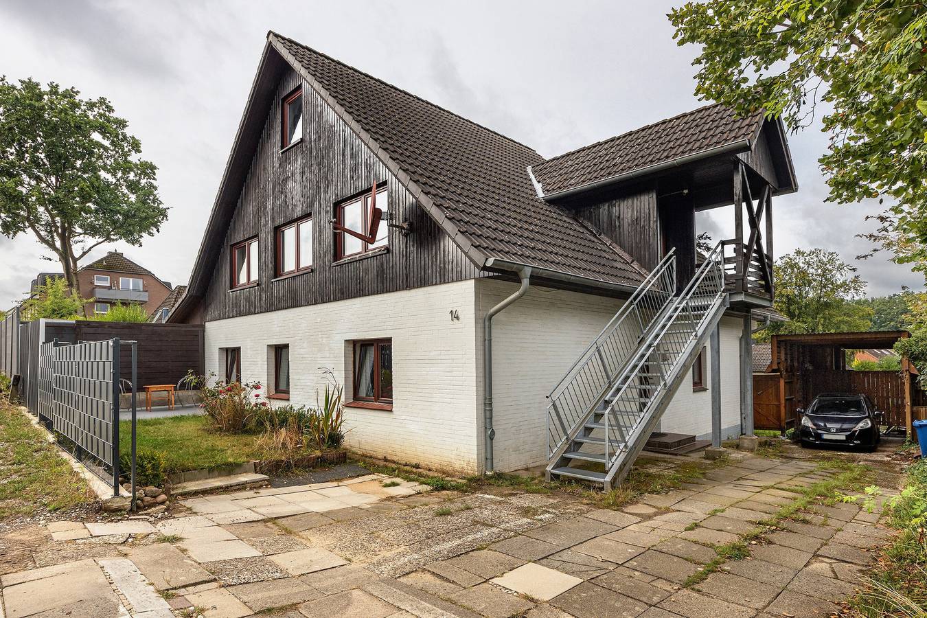 Ganze Wohnung, Ferienwohnung 'Buchholz I D N' mit Privatterrasse, Gemeinschaftsgarten und Wi-Fi in Buchholz in der Nordheide (Stadt), Buchholz in der Nordheide