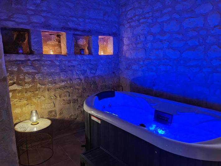 Location de vacances pour 4 personnes, avec terrasse ainsi que sauna et jacuzzi à Antran - 3