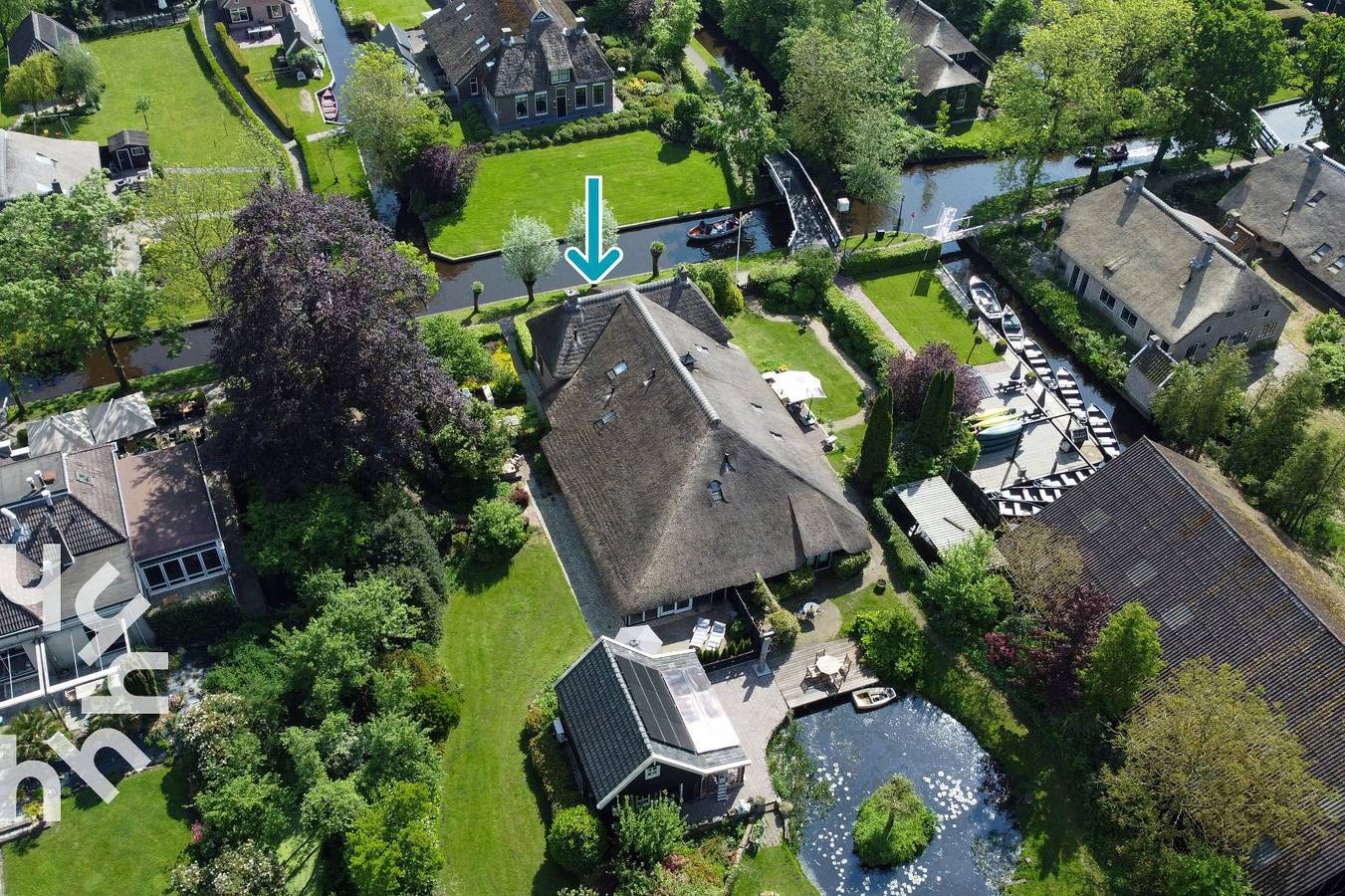 Ganze Wohnung, 4 Personen Wohnung im Zentrum von Giethoorn am Dorfkanal in Giethoorn, Nationalpark Weerribben-Wieden