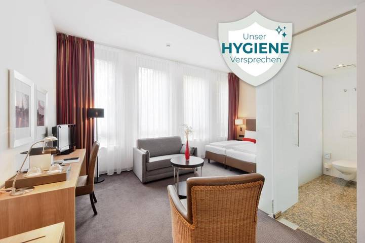 Hotel für 2 Personen, mit Ausblick und Garten sowie Sauna in Sendling München - 2