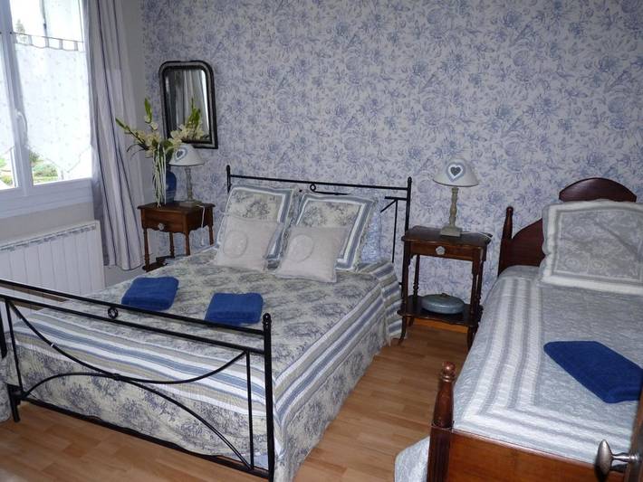 Hôtel pour 2 personnes, avec vue et jardin, animaux acceptés à Sainte-Catherine-de-Fierbois