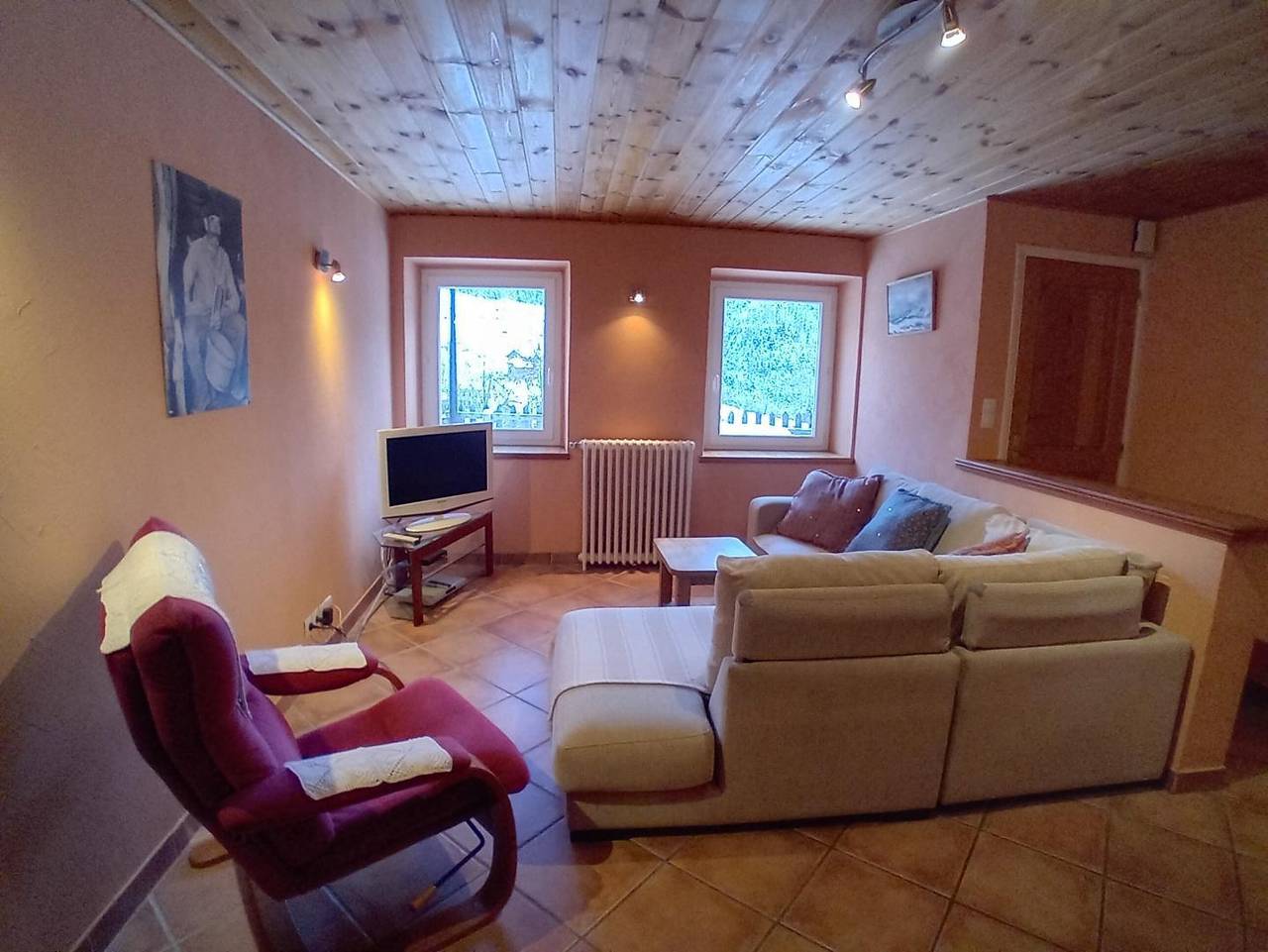 Gîte für 7 Personen mit Garten in Cervières, Briançon und Umgebung