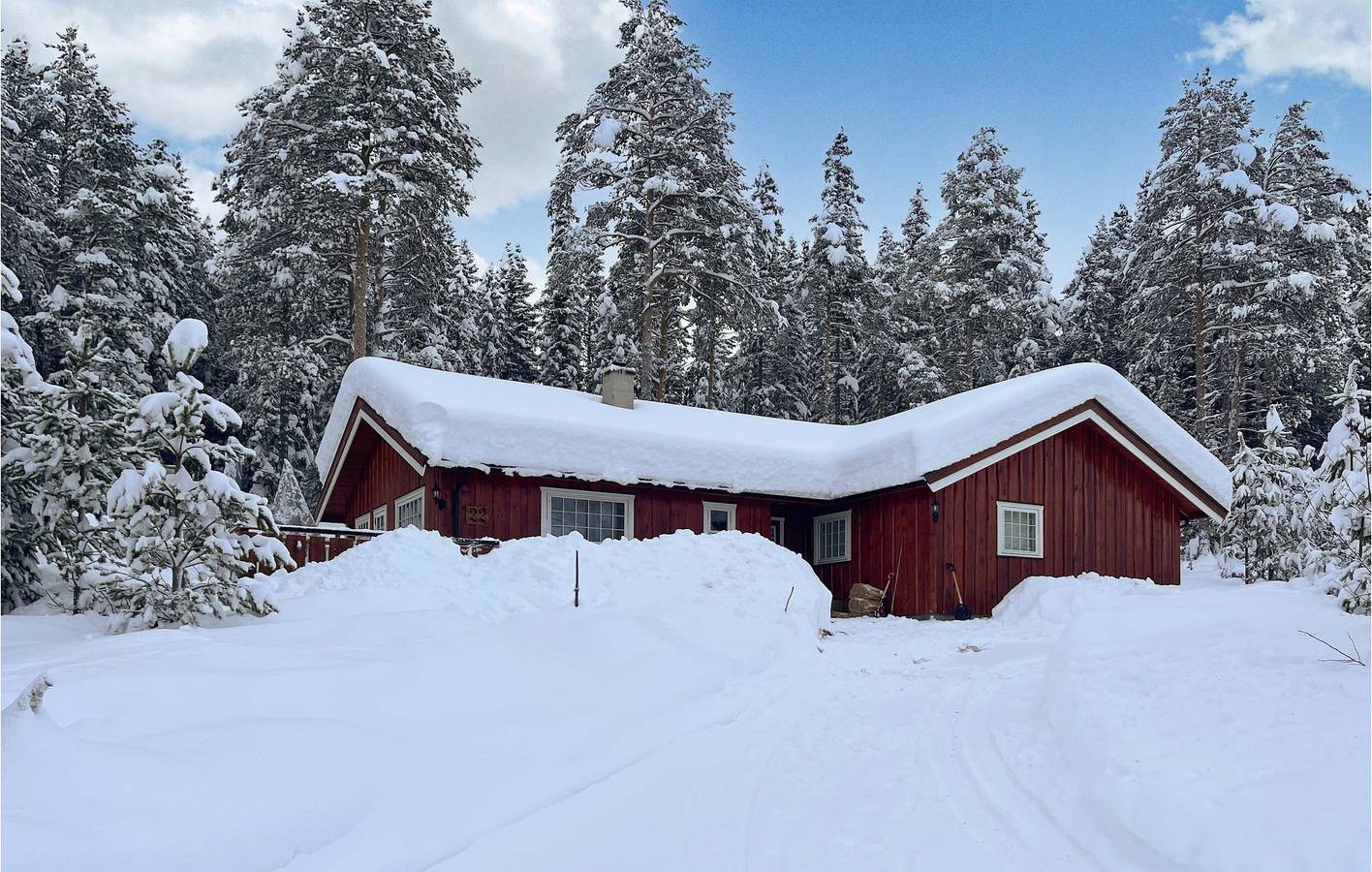 Feriehus for 10 personer med terrasse in Hemsedal 