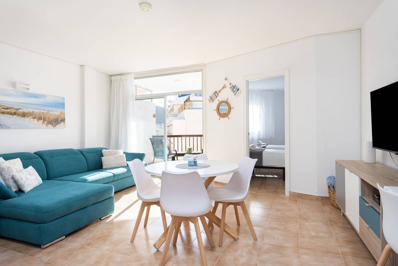 Ganze Wohnung, Ferienwohnung für 3 Personen mit Balkon in Los Cristianos, Arona