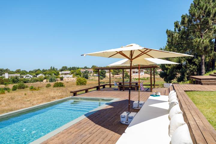 Location de vacances pour 12 personnes, avec terrasse et jardin à Comporta - 3