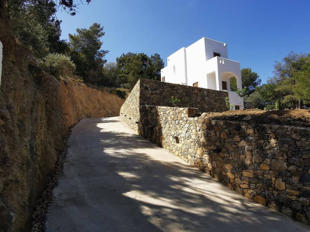 Luxuriöse, abgelegene Villa mit fantastischer Aussicht in Leros