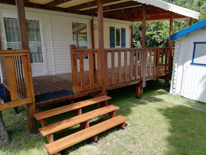 Mobil home pour 4 personnes, avec terrasse et piscine à Meschers-sur-Gironde - 3