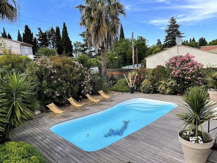 Location de vacances pour 5 personnes, avec piscine et terrasse à Gigean - 3