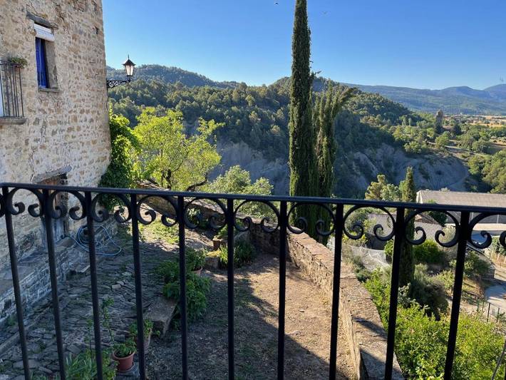 Location de vacances pour 10 personnes, avec vue et jardin à Aínsa - 4