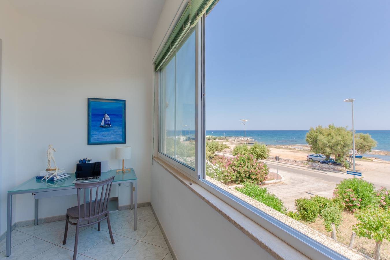 Casa vacanza per 5 persone con panorama in Lido Specchiolla, Salento