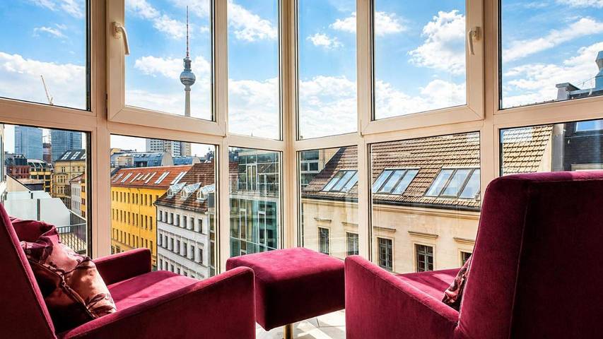 Apartmenthotel für 4 Personen, mit Balkon und Ausblick, mit Haustier bei der Museumsinsel Berlin