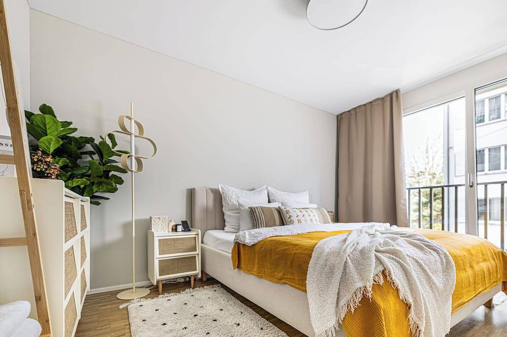 Ganze Wohnung, Just Sunny – 3,5-Zi.-Wohnung nahe Messe & Zentrum in Basel Zustellkreis, Basel