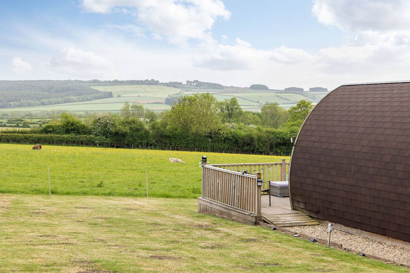 Ashberry Glamping Pod in North York Moors National Park