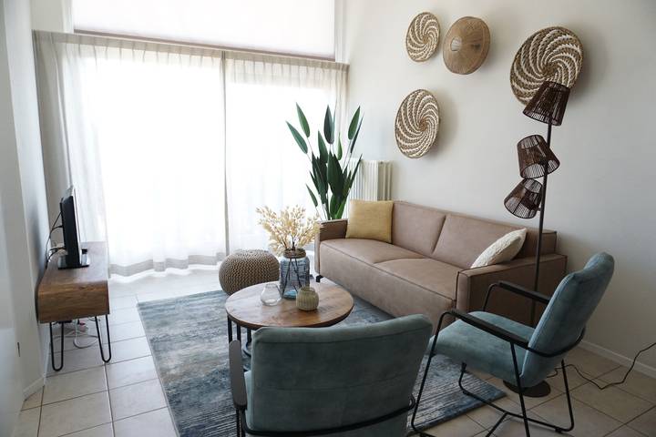 Ferienhaus für 6 Personen, mit Terrasse und Balkon/Terrasse - 1
